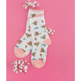 Mayflower Socks, Pink