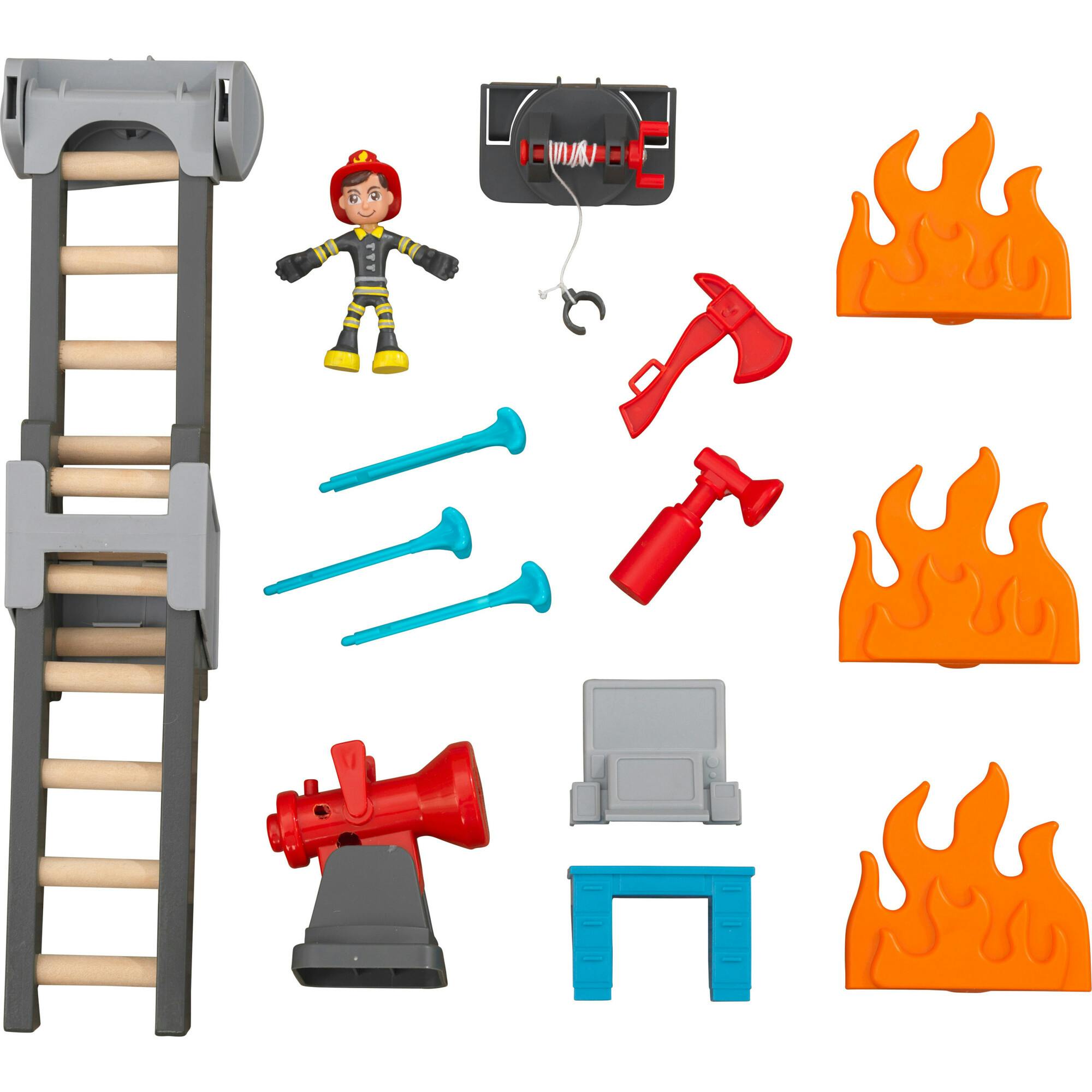 KidKraft Adventure Bound™: 2-in-1 Transforming Fire Truck Play Set