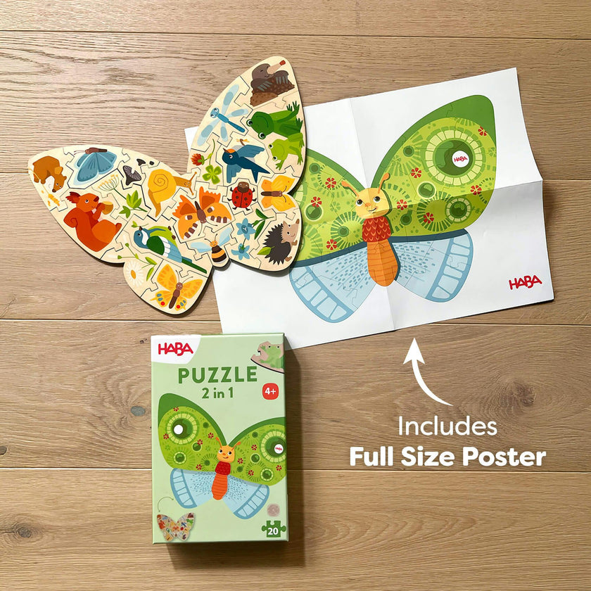 2-in-1 Wooden Puzzle