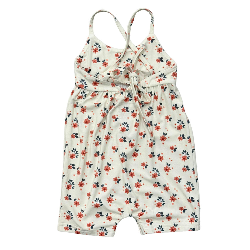 Girl's Tie-Back Romper
