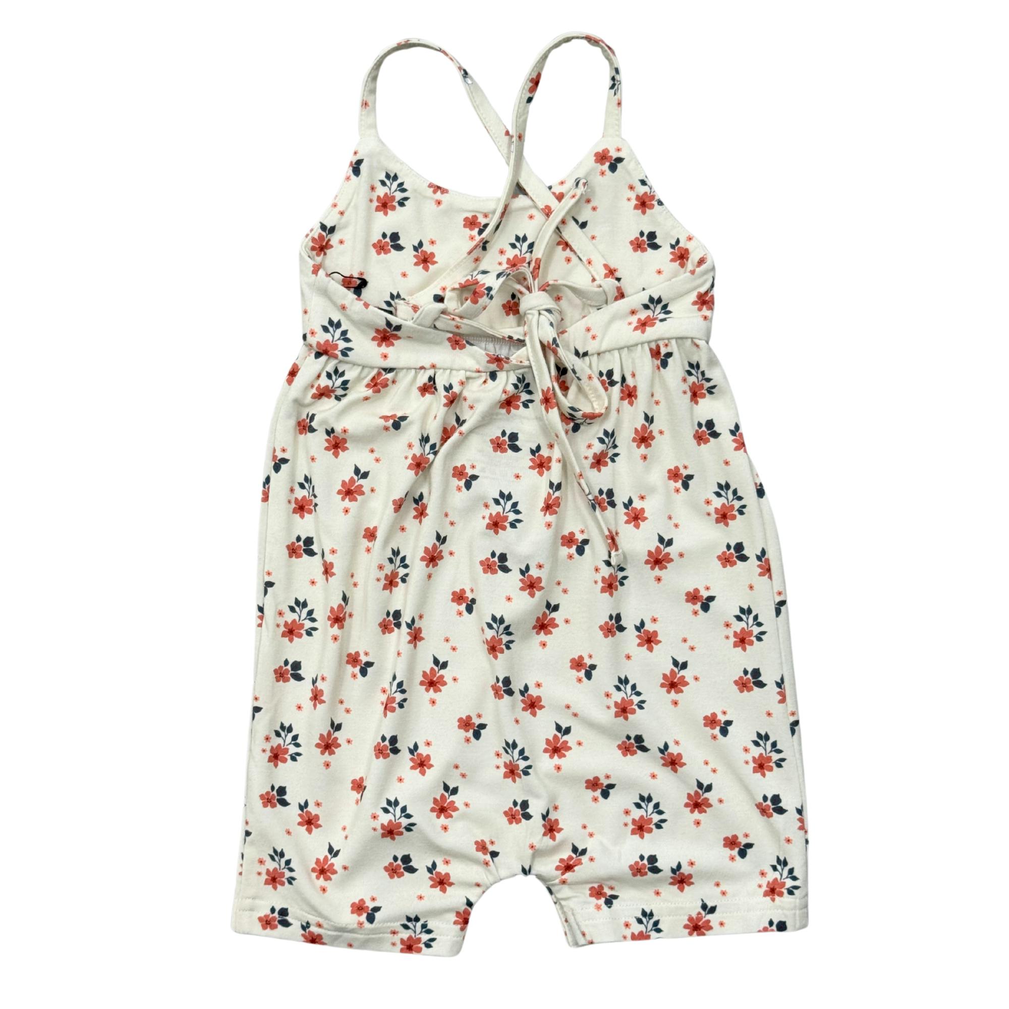 Girl's Tie-Back Romper