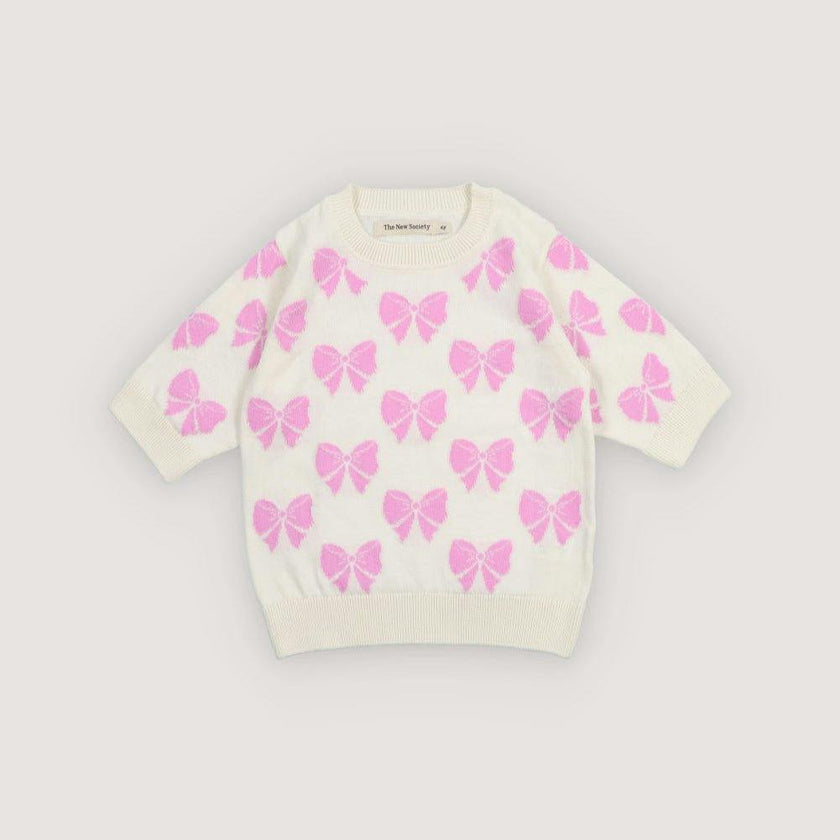Pinpilin Jumper Pink Lavander Bow