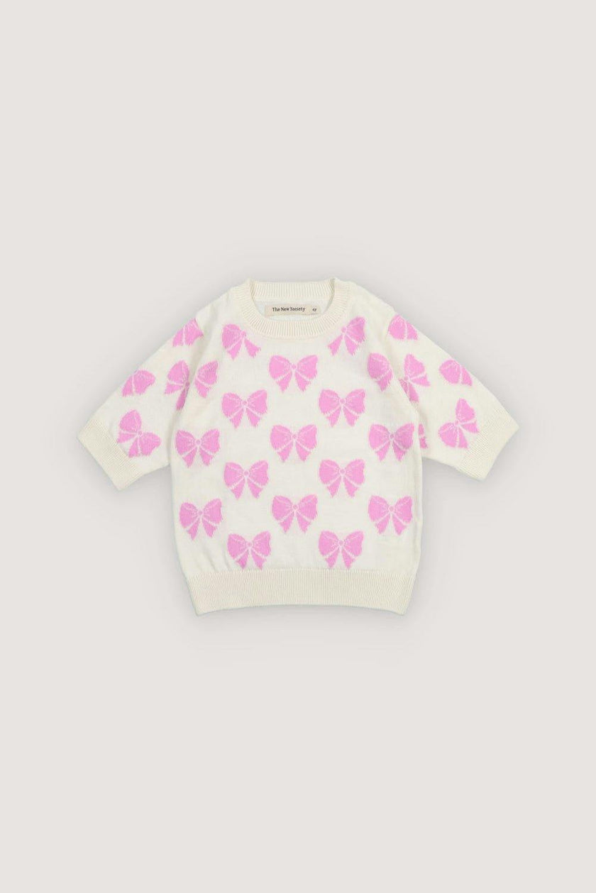 Pinpilin Jumper Pink Lavander Bow