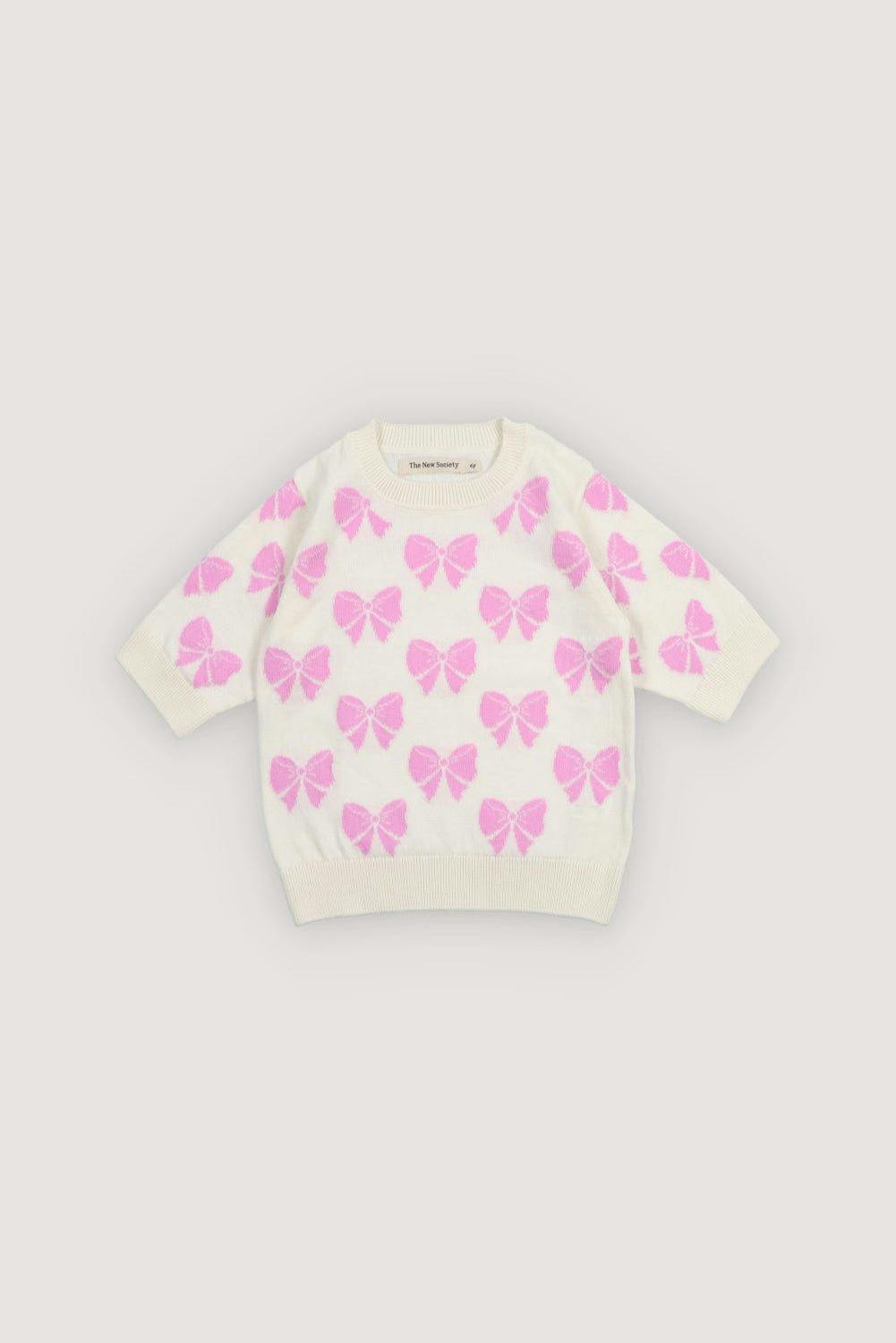 Pinpilin Jumper Pink Lavander Bow