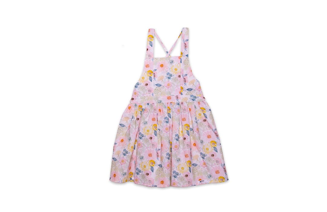 Tie Back Dress in Blooming
