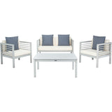 Alda Eucalyptus 4-Piece Outdoor Set