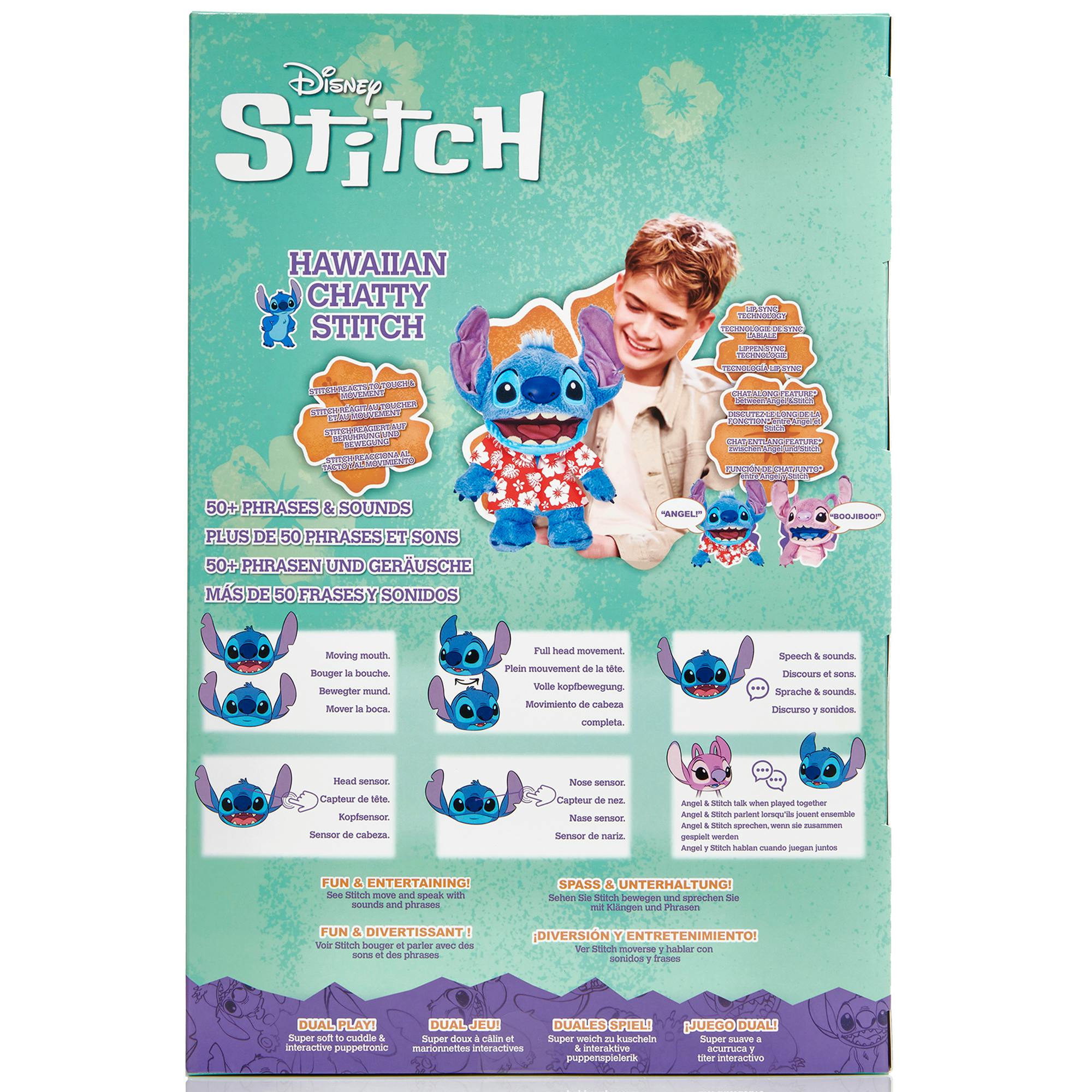 Deluxe Puppetronic: Disney - Hawaiian Chatty Stitch