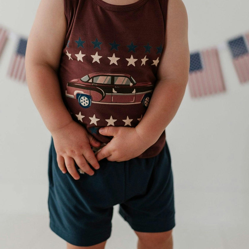 Boy's Tank Top Stars and Stripes