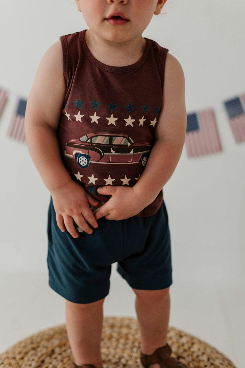 Boy's Tank Top Stars and Stripes
