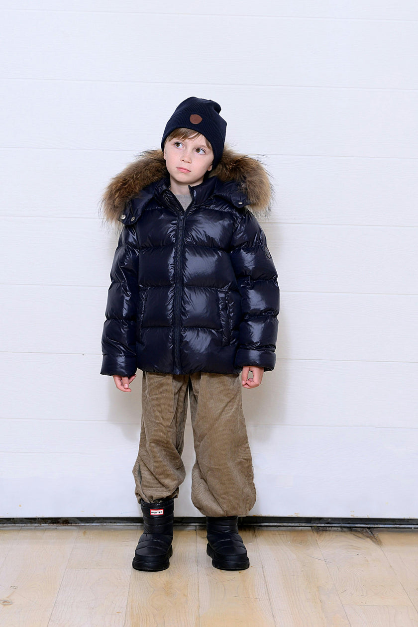 Kids Classic Bomber - Navy