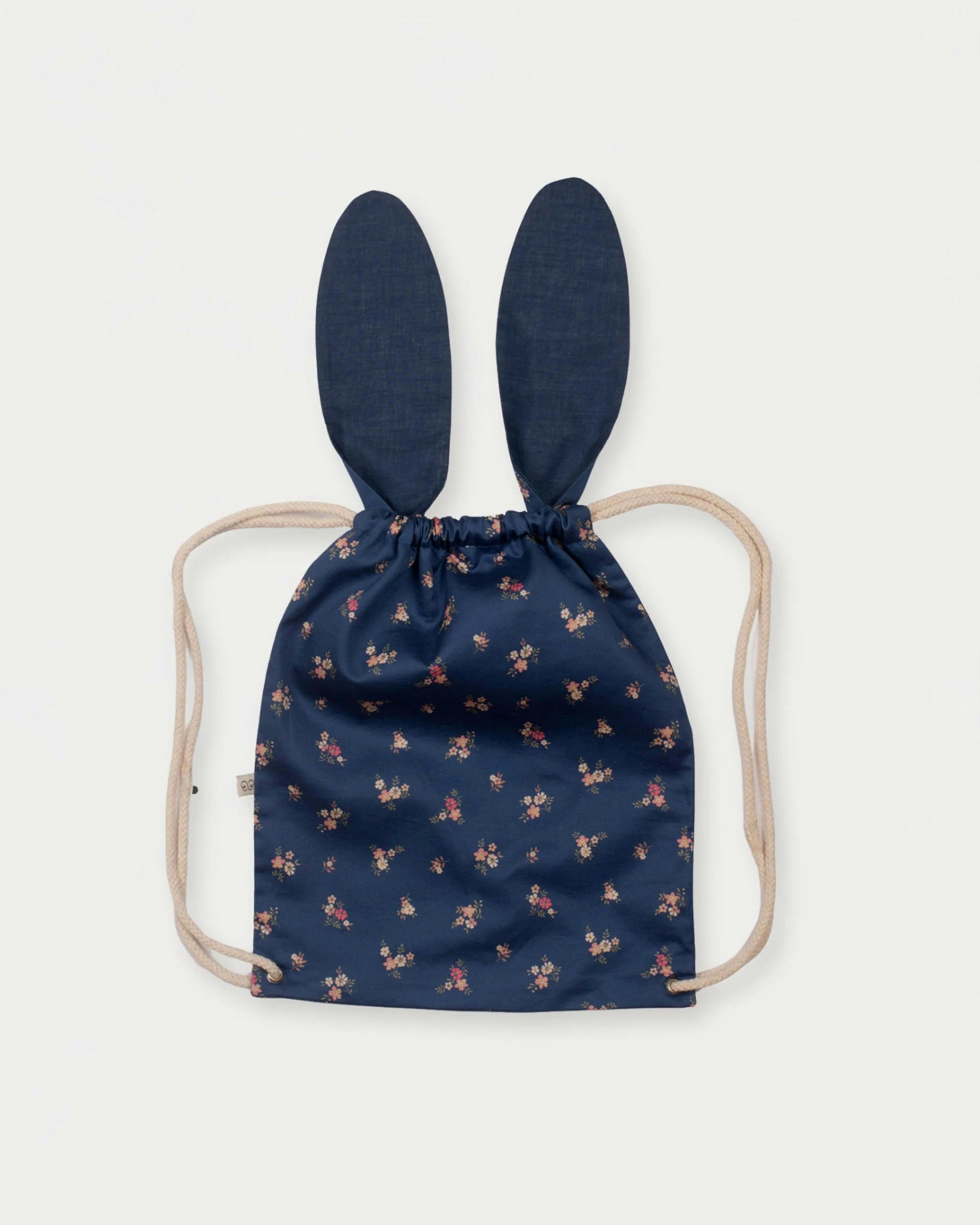 Bunny Bag - Ditsy Bouquet Navy