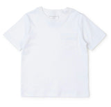 Charles Boys' Pocket Tshirt White
