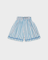 Flutter Shorts in Pink Cloud Stripe