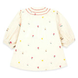 BONTON Poupee Baby Dress - Coeur Flower