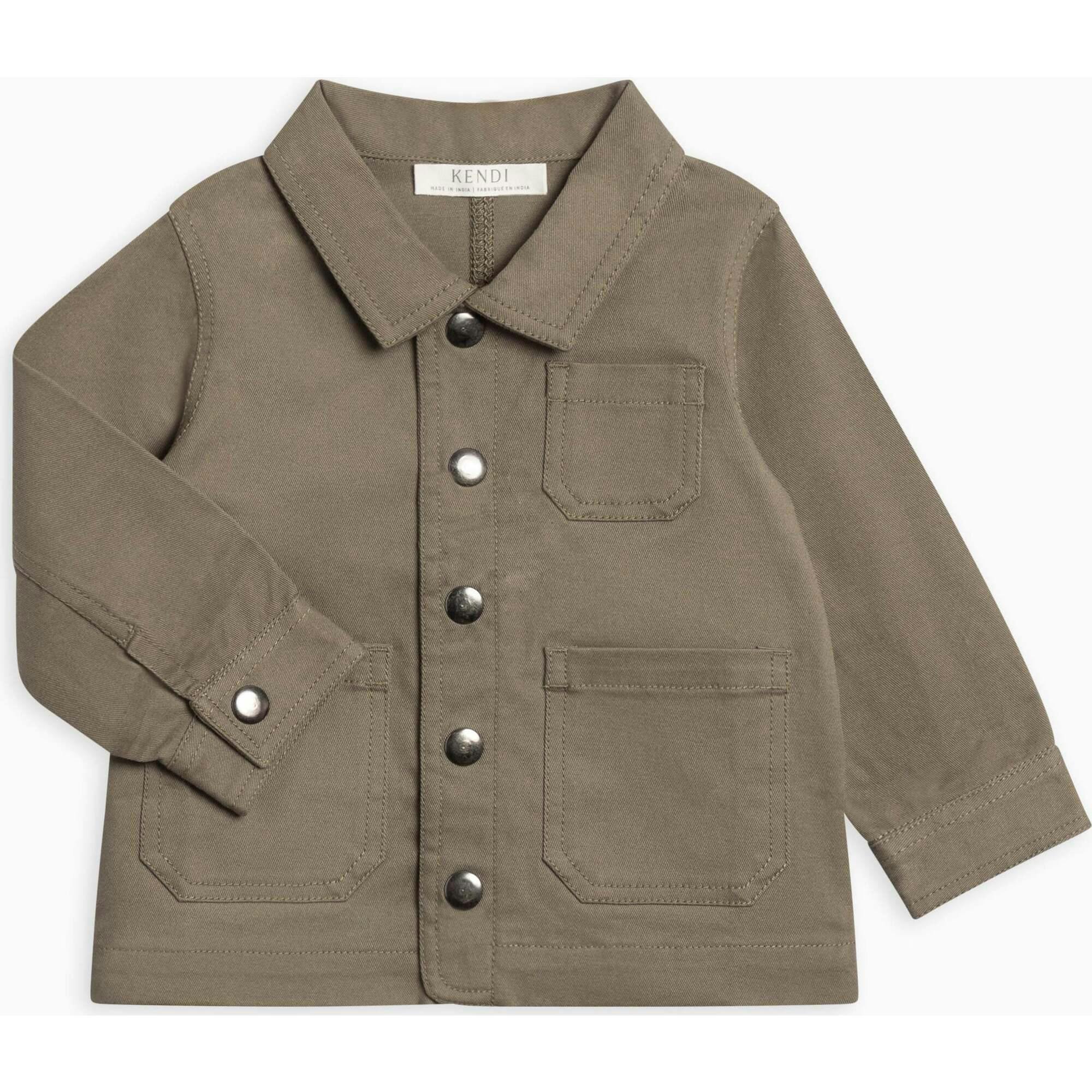 Denver Twill Chore Jacket - Chestnut