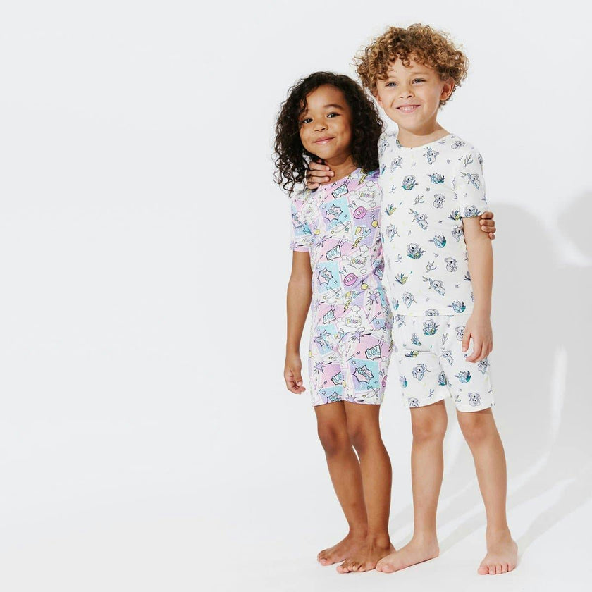 Bamboo Kids Pajama Short Set