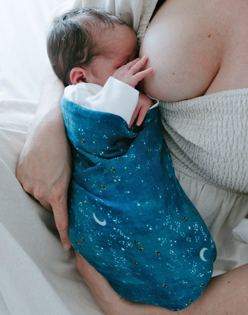 Organic Cotton Muslin Swaddle