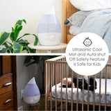 Ultrasonic Cool Mist Drop Shape Humidifier