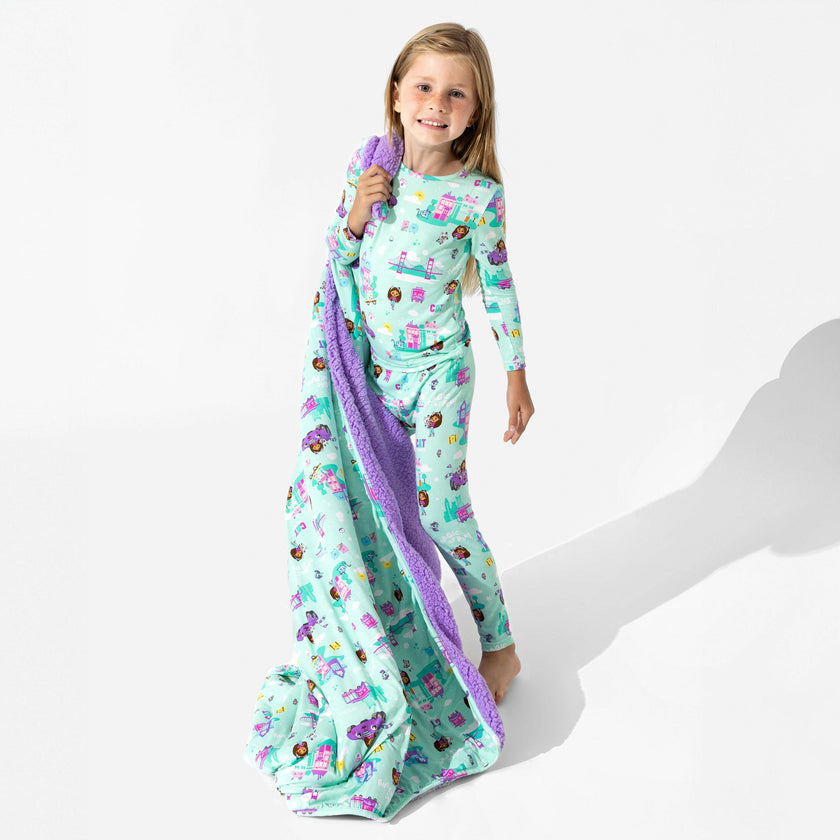 Gabby's Dollhouse: Cat Francisco Bamboo Kids Pajamas