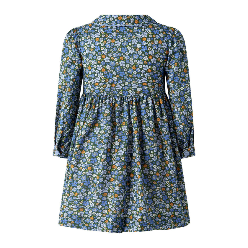 Meadow Floral Button-Front Dress