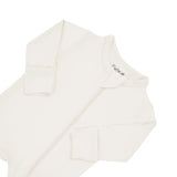 Zippered Footie in Oat