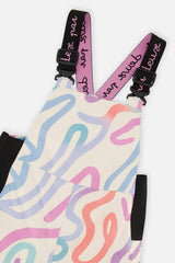 Two Piece Discover Snowsuit Multicolored Line Print