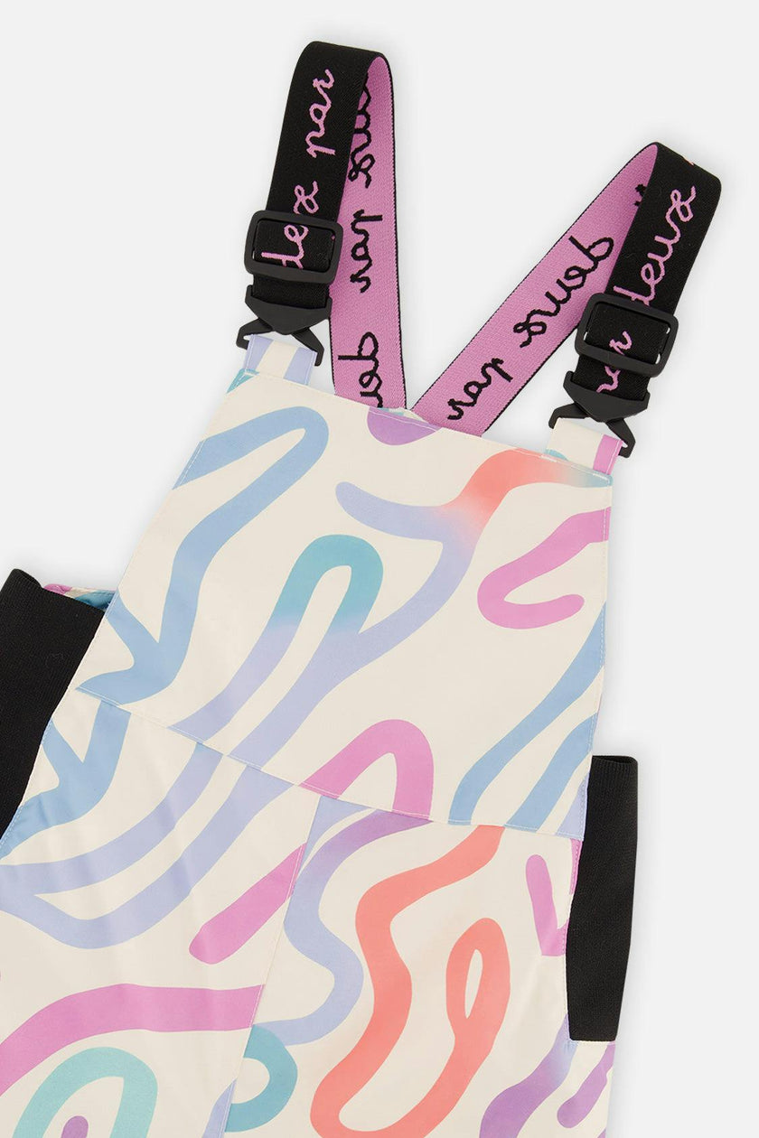 Two Piece Discover Snowsuit Multicolored Line Print