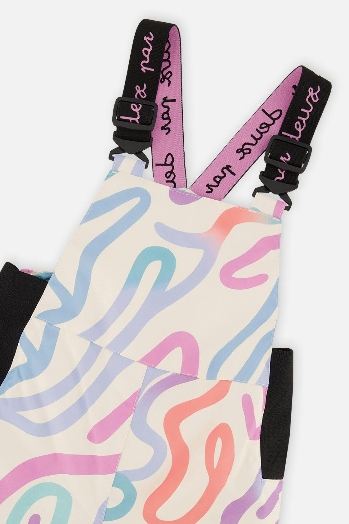 Two Piece Discover Snowsuit Multicolored Line Print