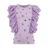Bejeweled Gem Tank Lavender