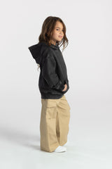 Organic Cotton Wide Leg Cargo Pant