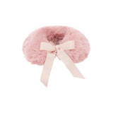 Pink Faux Fur Stole