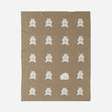 Organic Cotton Blanket, Honey Bear