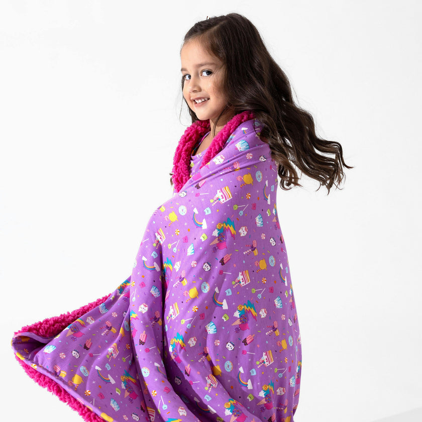 Gabby's Dollhouse: Sweet Treats Bamboo Sherpa Blanket