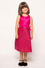 Mini Alexis Dress in Fuchsia
