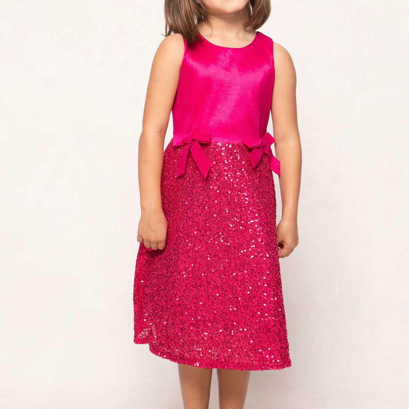 Mini Alexis Dress in Fuchsia