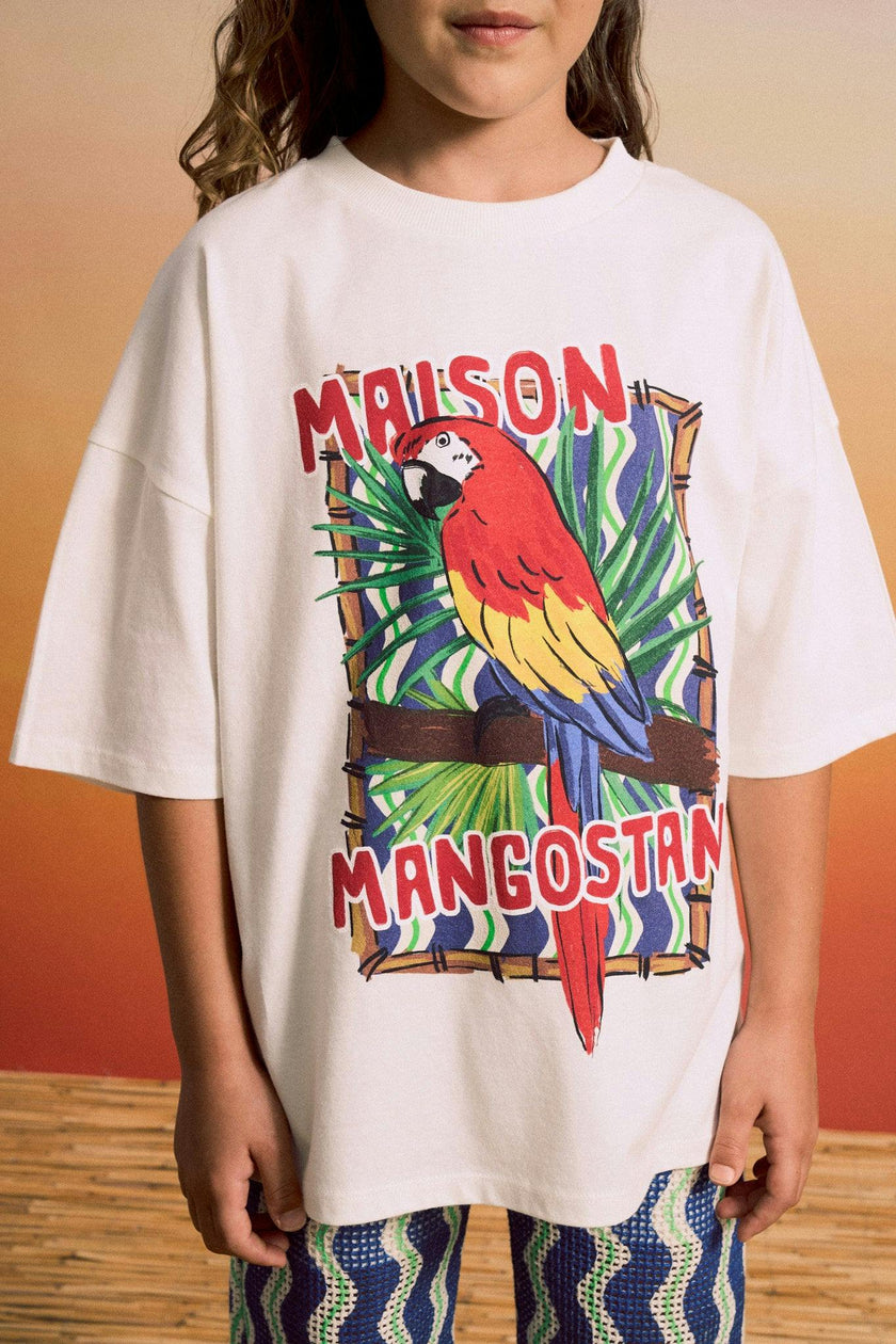 LOROS T-SHIRT CLOUDY WHITE
