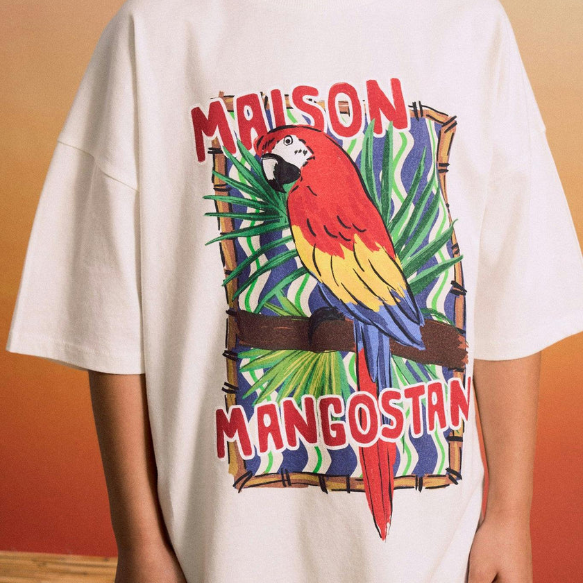 LOROS T-SHIRT CLOUDY WHITE