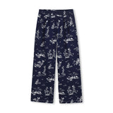 Medieval Blue Kenzo Printed Pants