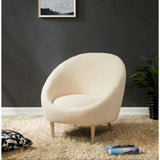 Razia Channel Tufted Tub Chair