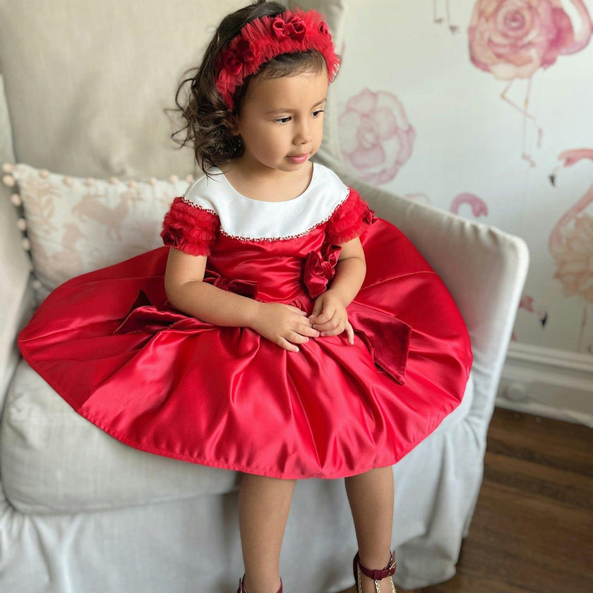 Holly Amad Satin Ceremony Dress