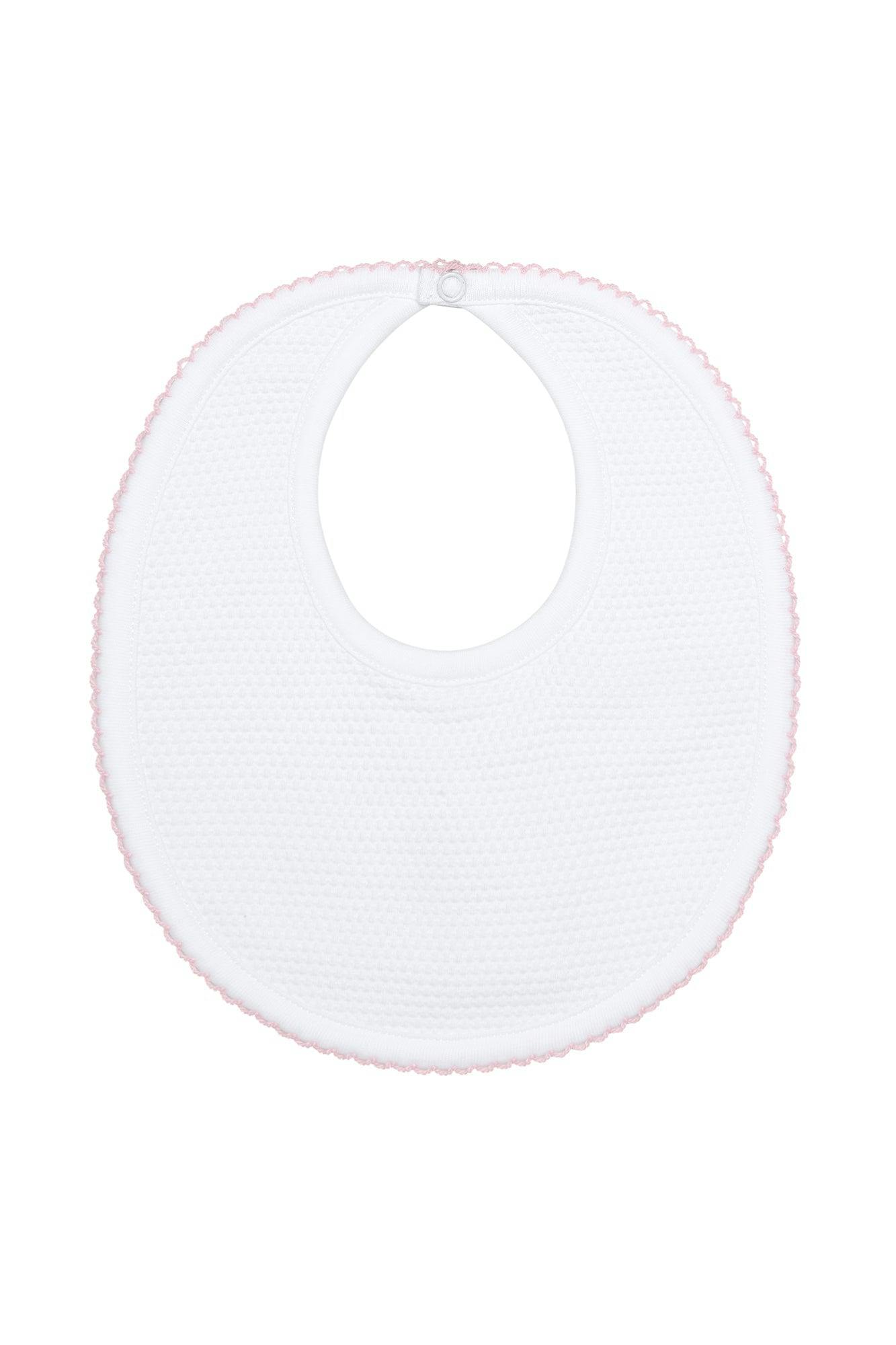 White Bubble Baby Bib