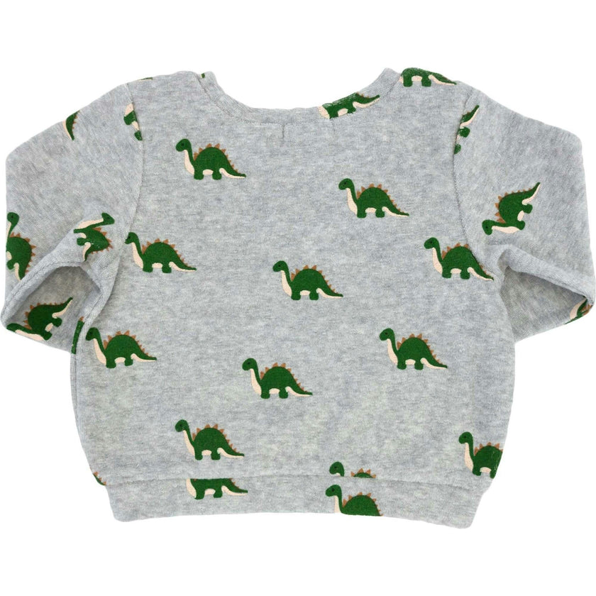 Print Brooklyn Cotton Terry Boxy