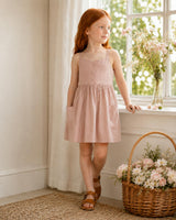 Annelise Dress | Antique Blush