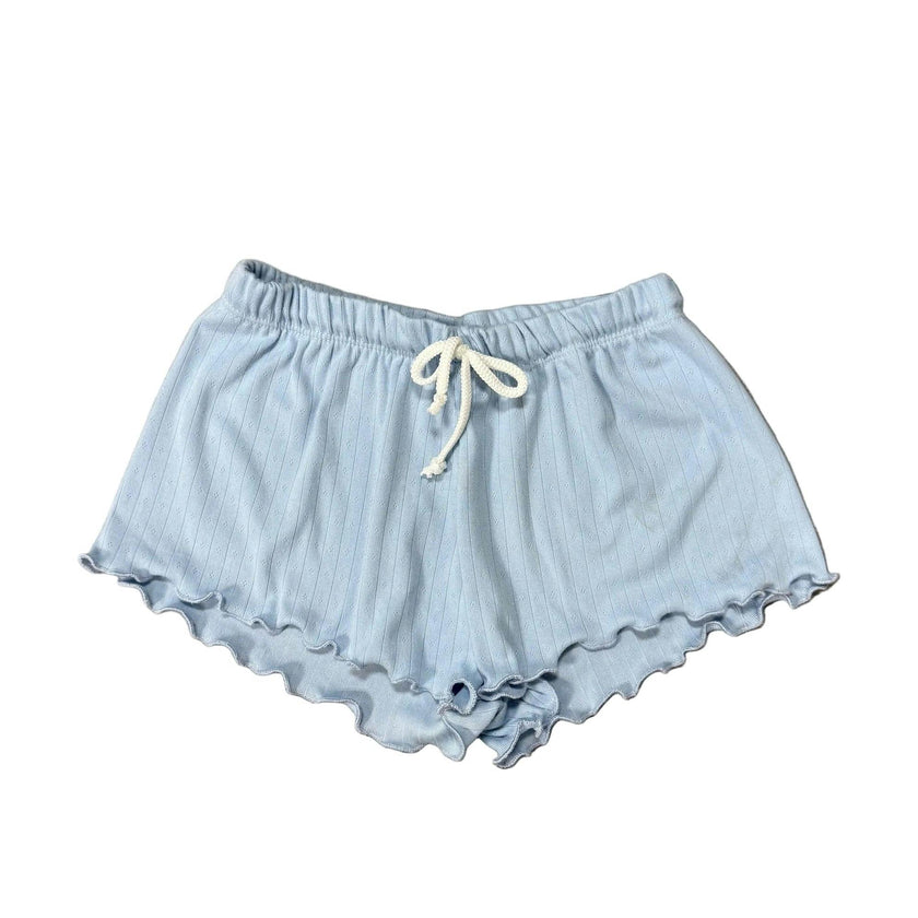 Girls Pointelle Lounge Shorts