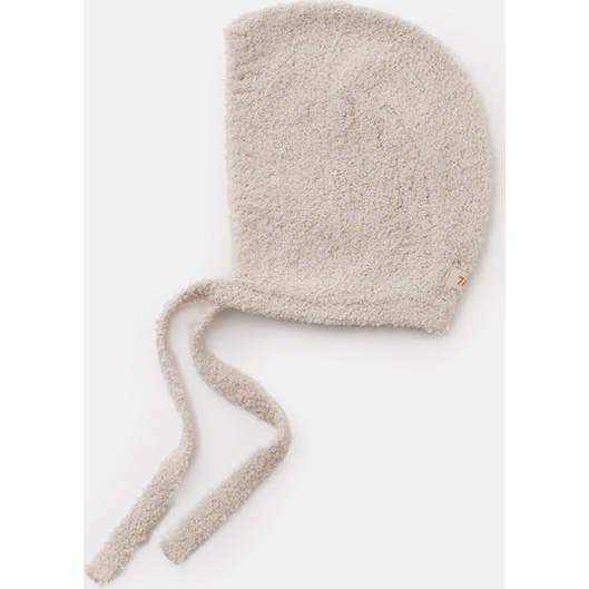 Baby Fuzzy Chin Tie Bonnet