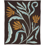 Flora Vision Knit Blanket