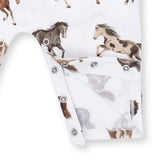 Wild Horses - Long Sleeve Cowboy Romper