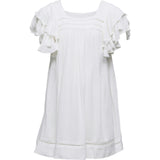 White Tassel Time Beach Dress