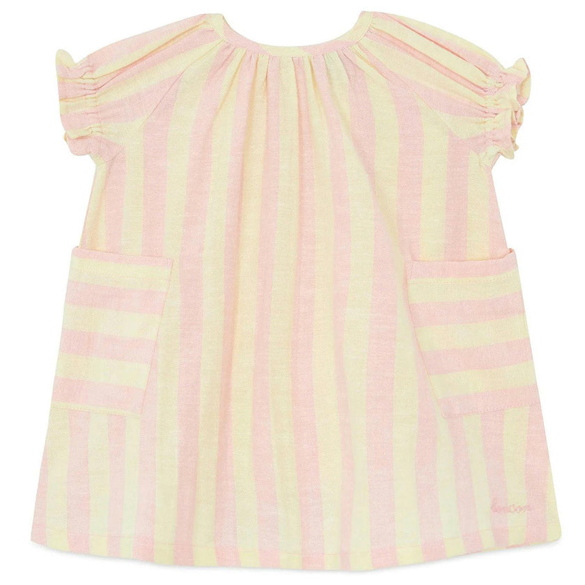 Citrus Stripe Lucille Baby Dress