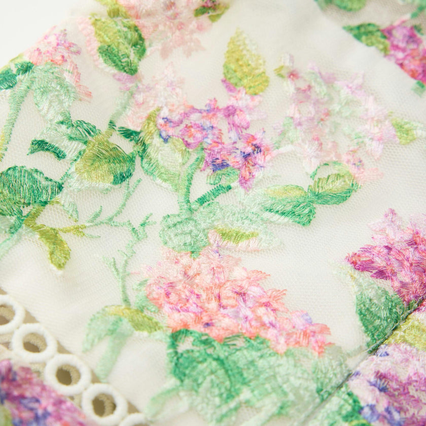 Clementine Embroidered Mini Dress (Baby)